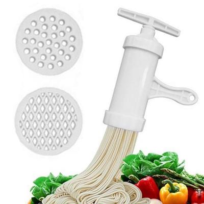 Máquina Manual de Pasta de Plástico para Hacer Fideos, Máquina Prensa para Fideos, Máquina para Espaguetis, Herramientas de Cocina Manuales