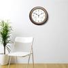 12 Inch Clock with Combined And Hygrometer, Silent No Ticking for Home, Living Room