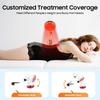360° Rotatable Clamp Infrared Therapy Lamp - 150W E27 Bulb for Home Muscle Pain Relief Physical Treatment