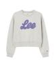 LEE Women'S Boucle Union Logo Sweatshirt Oatmeal