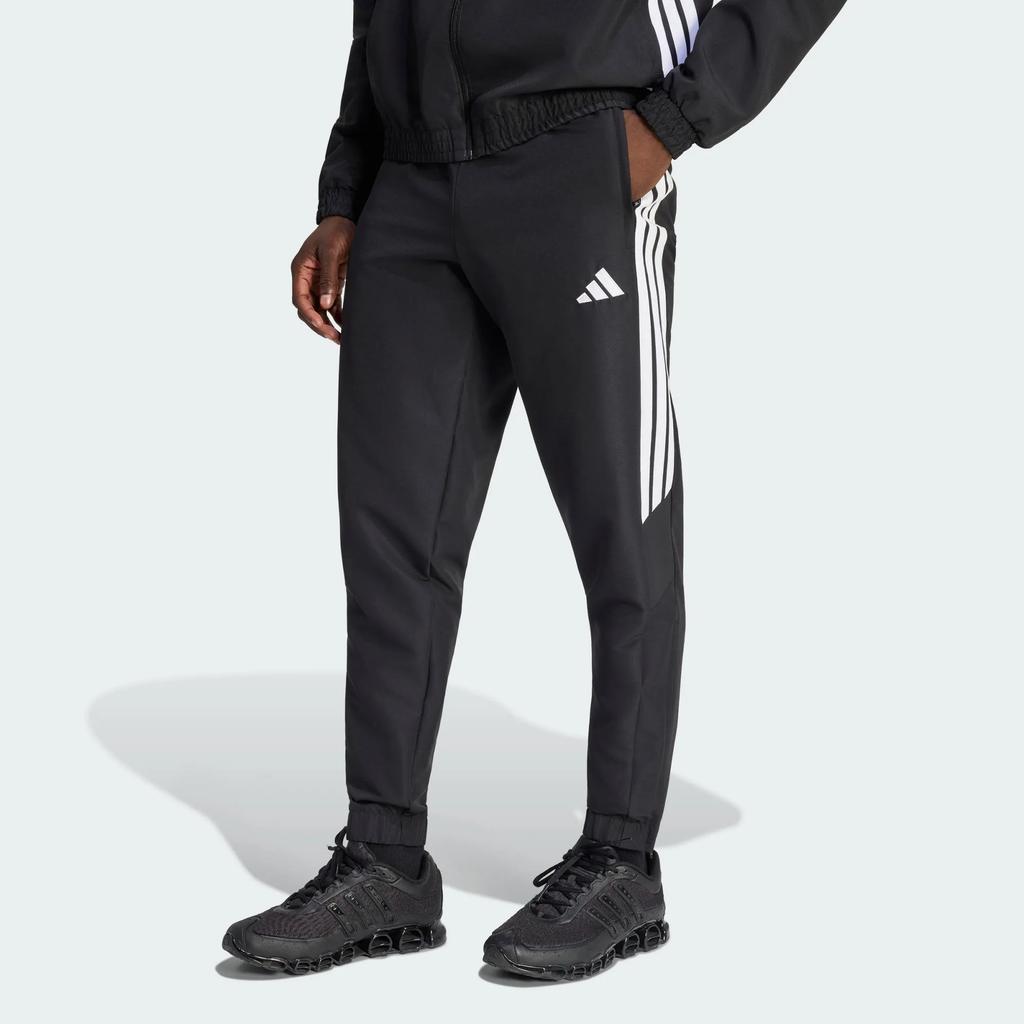 Adidas Essentials Tiro 26 Woven Climacool Striped Quick-Dry Color-Blocked Soccer Pants Men bottoms KC9658