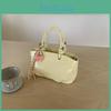 Simple Pu Fashion Handbag With Single Strap And Zipper Closure For Wear Daily