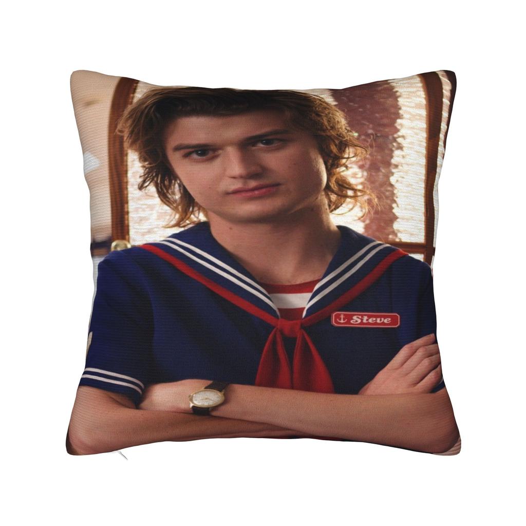 Home Decorations Steve Harrington The Babysitter Pillowcase Merch  Pillow Covers Square Multi Size