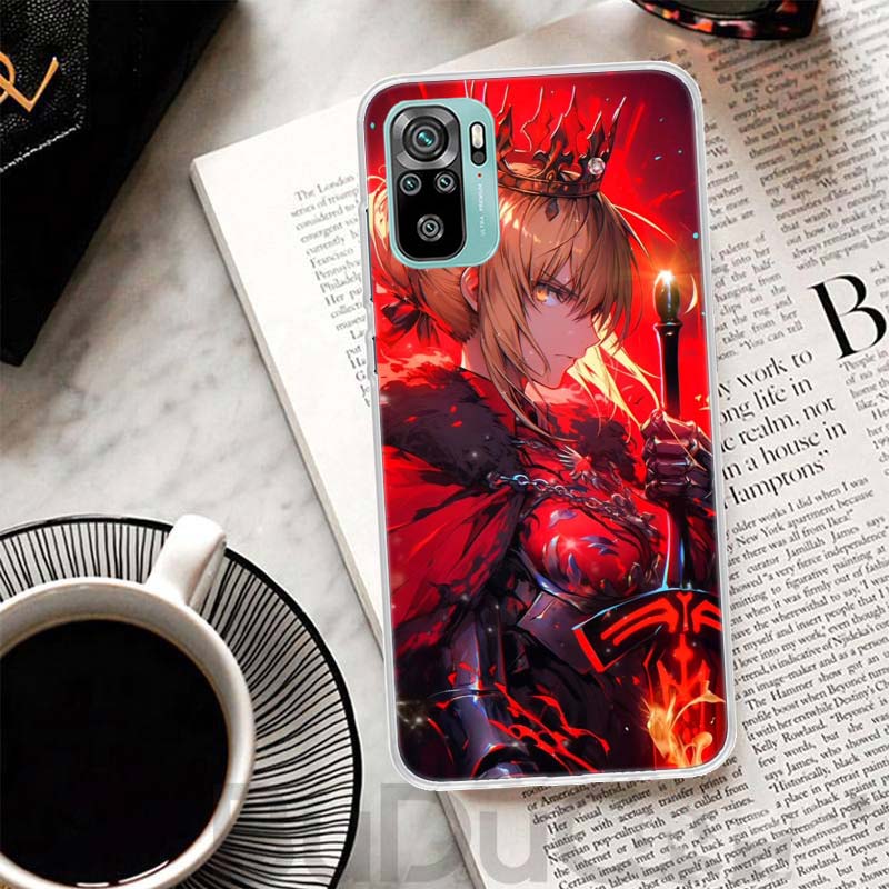 Fate Zero Stay Night Archer Cover For Xiaomi Redmi Note 10 9S 9 8T 8 Pro 7 5 Mi 9T 10T 11T 12T 11 12 Lite 12X A3 A2 A1 Print Coq