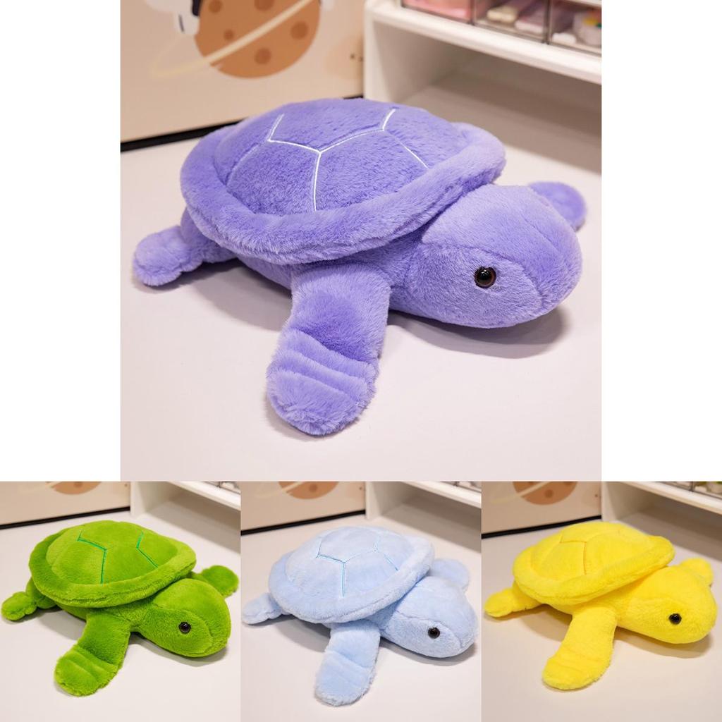 Colorful Turtle Plush Toy With Soft Pp Cotton Filling For Kids And Collectors