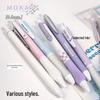 High-Value Smooth Push-Button Double-Bead Quick-Dry 0.5mm Black Exam Pen Set
