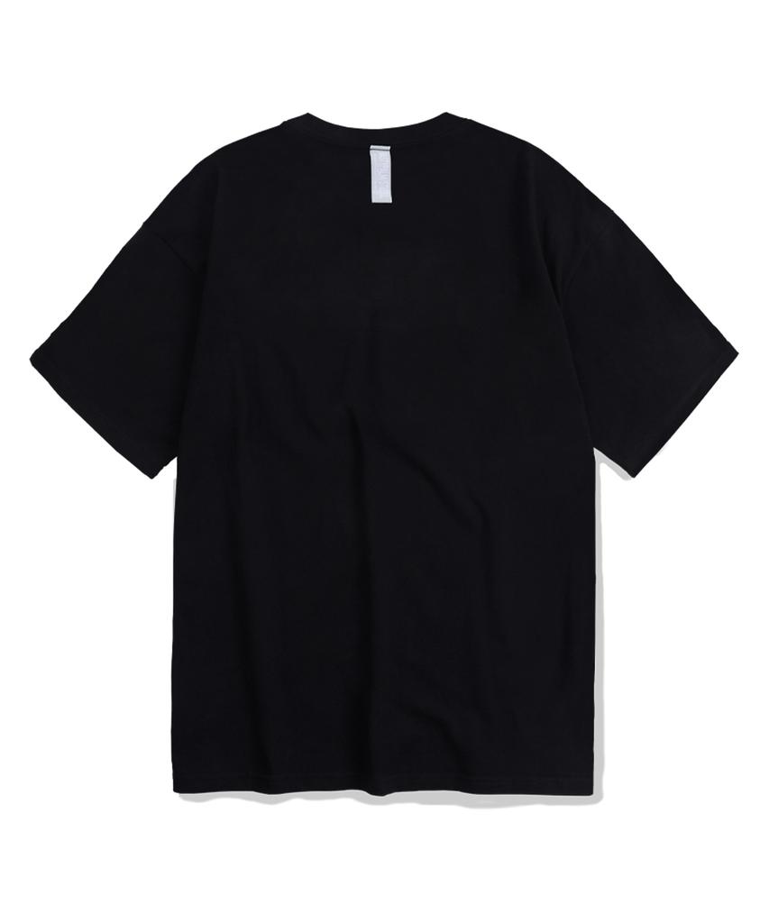 NP STUDIO Basic Studio Logo T-Shirt Black