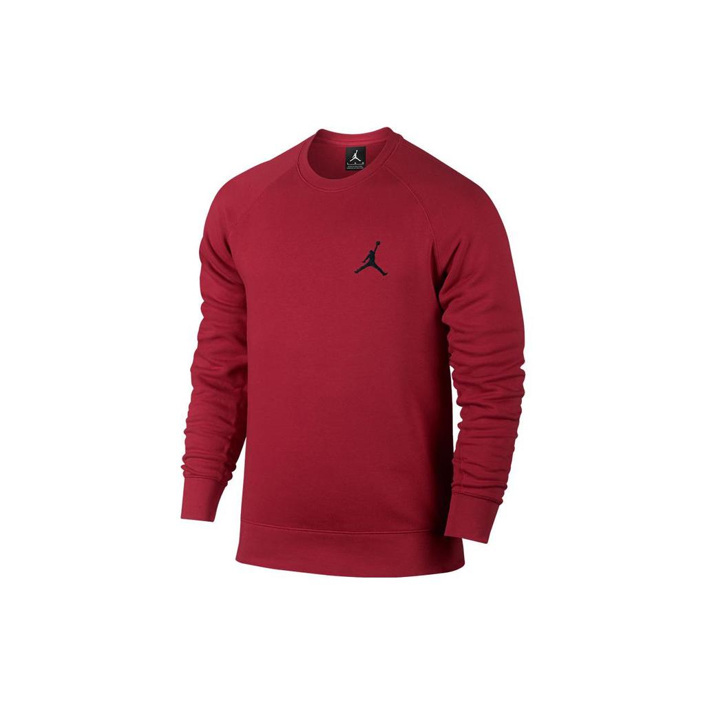 Nike Sweatshirts Men's Red Crew Neck Moderate Regular 823069-687