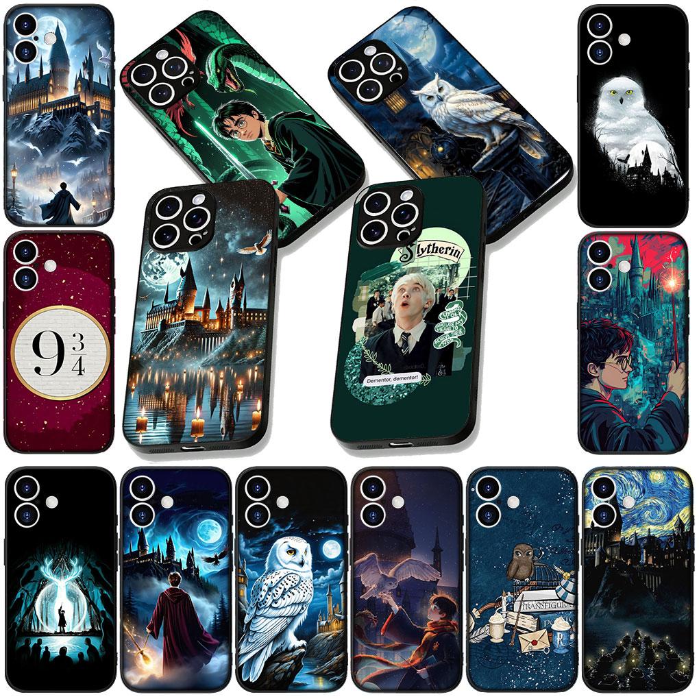 Poster Owl Harries Wand Potters Phone Cover for Apple iPhone 13 12 Mini XS 11 Pro Max 7 8 Plus + XR SE 2022 2020 SE3 Soft Case
