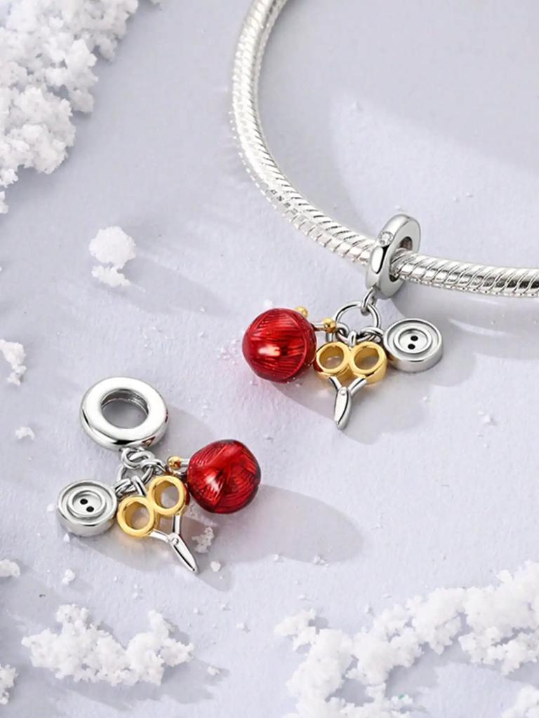 Charms Plata Copper Colors Musical Piano Beads Charm Pendant For Original Bracelet For Women Diy Jewelry Love Gift