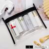 Zipper PVC Organizer Pouch For Passport Coins Keys Lipsticks Cards Earphones Compact Travel Storage Case