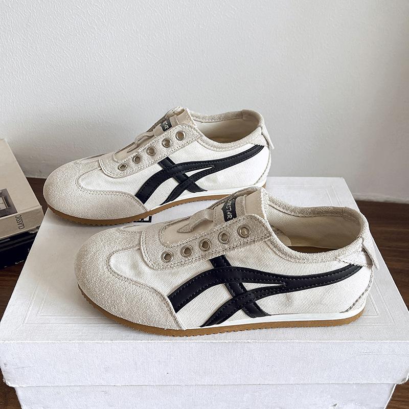 Shoes 2025 Autumn New Women's Shoes Flat-soled German Training Shoes Lightweight Soft-soled Single Shoes Casual Sports Forrest Gump Shoes
