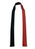 [HANG OVER] [Made in Japan] Reversible Necktie, 5cm, for Dance Costumes, Square Tie (Red)
