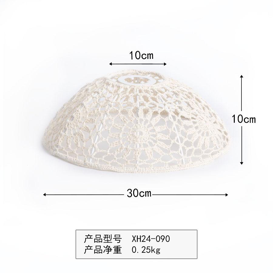 Papierseil-Kronleuchter Neuer chinesischer Imitation-Rattan-Lampenschirm B&B-Restaurant Hot-Pot-Shop Kreative DIY-Beleuchtung Web-Beleuchtung Dekoration