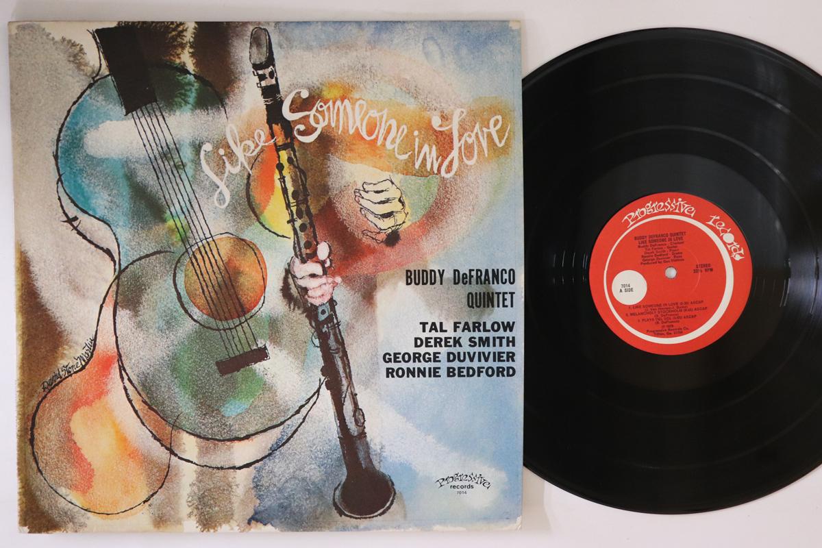 

LP Record BUDDY DEFRANCO Like Someone In Love 7014 PROGRESSIVE 1980 US Jazz Used
