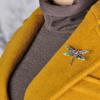 Enamel Dragonfly Fly Brooches Zinc Alloy Insect Brooch Pins For Women Kids
