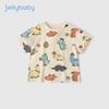 JELLYBABY Boys' Summer Dinosaur Print T-shirt