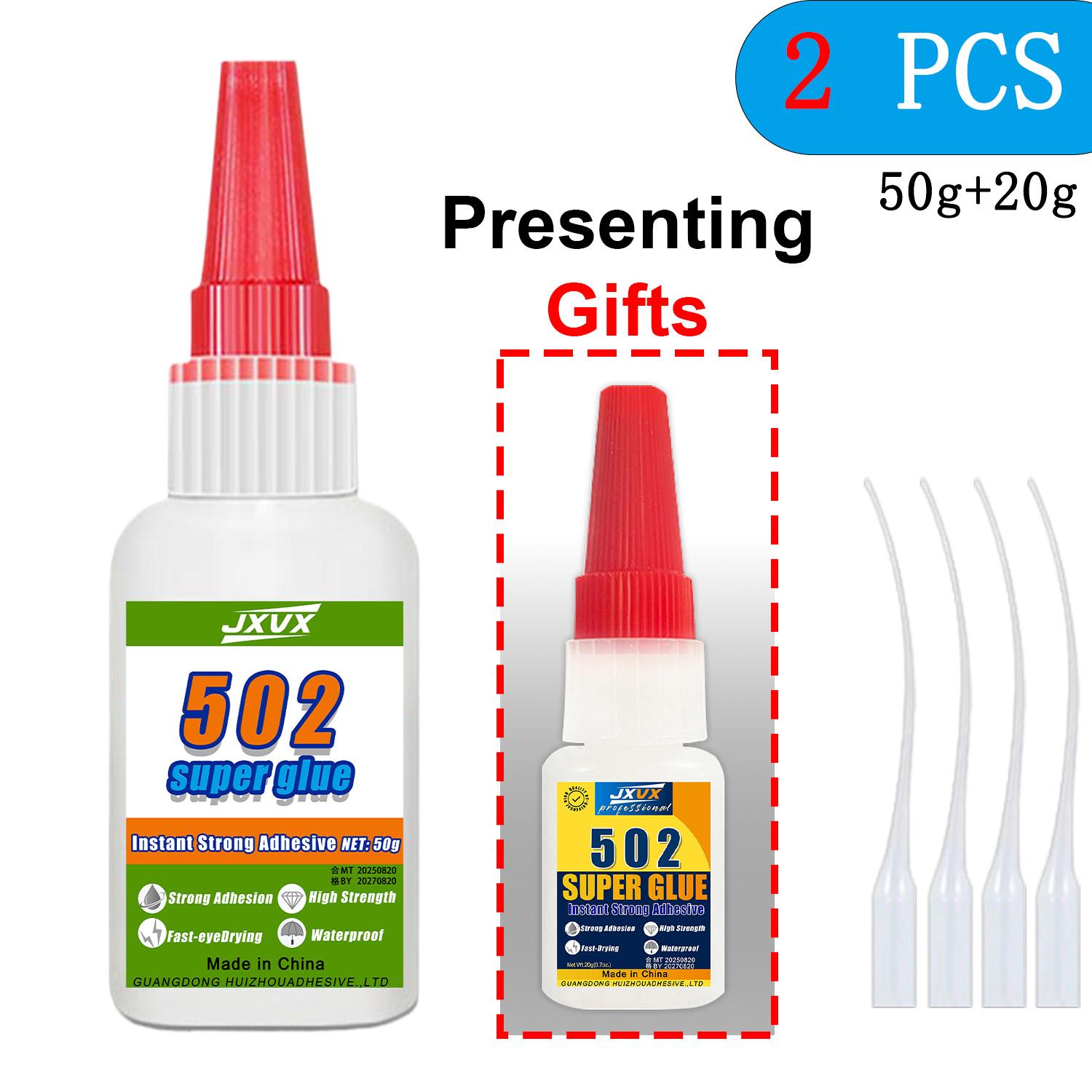

502 Super Glue – Direct from the factory – Ideal for office, home and DIY projects – Instant adhesive – For metal and plastic