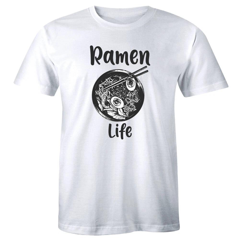 

Ramen Life Noodles T-Shirt for Men Asian Food Lover Gift Tee 3XL