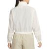New Nike Sportswear Cropped Coat Women's Sail White DV8035-133