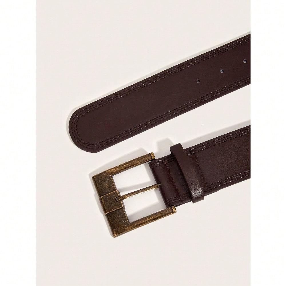 Vintage Maillard Stijl Brede Versie Riem Dames Taille en Dunne Bijpassende Rok