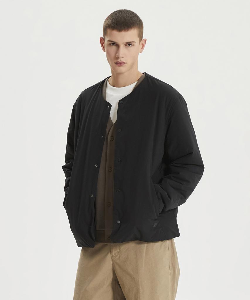 New Balance Nbnqf4M931 / Men Cloud Padded Cardigan (Black)