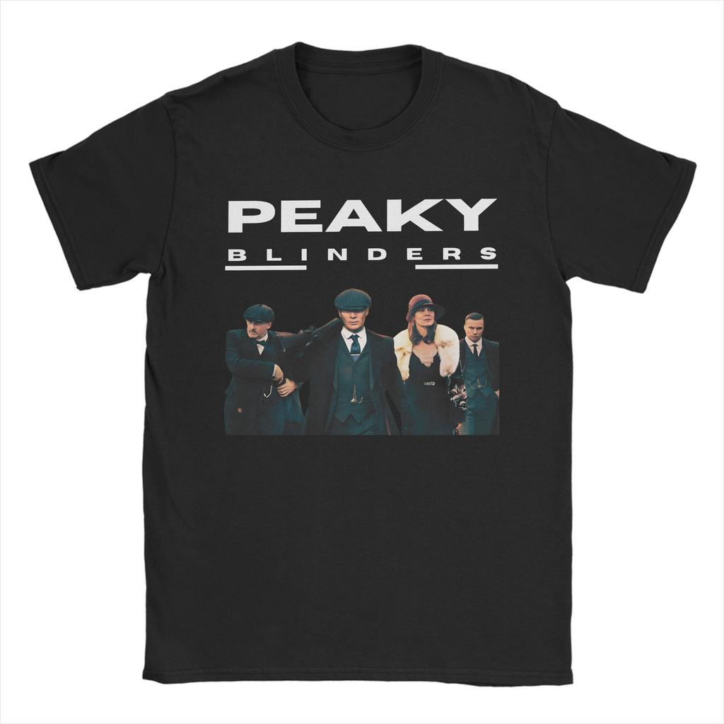Men Women Print Tommy Shelby Peakys Blinders The Immortal Man T Shirt Tee Pure Cotton T-shirts Clothing 2026 Summer