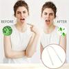 1/2Pcs Metal Tongue Scraper Cleaner - Durable Coating Brush For Bad Breath Oral Hygiene Mouth Care Accessory