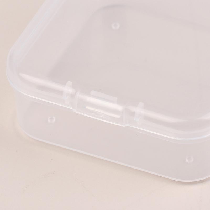 20/26Pcs Transparent Plastic Craft Storage Box Portable Multifunctional Storage Box For Jewelry Beads Diy Art Supplies