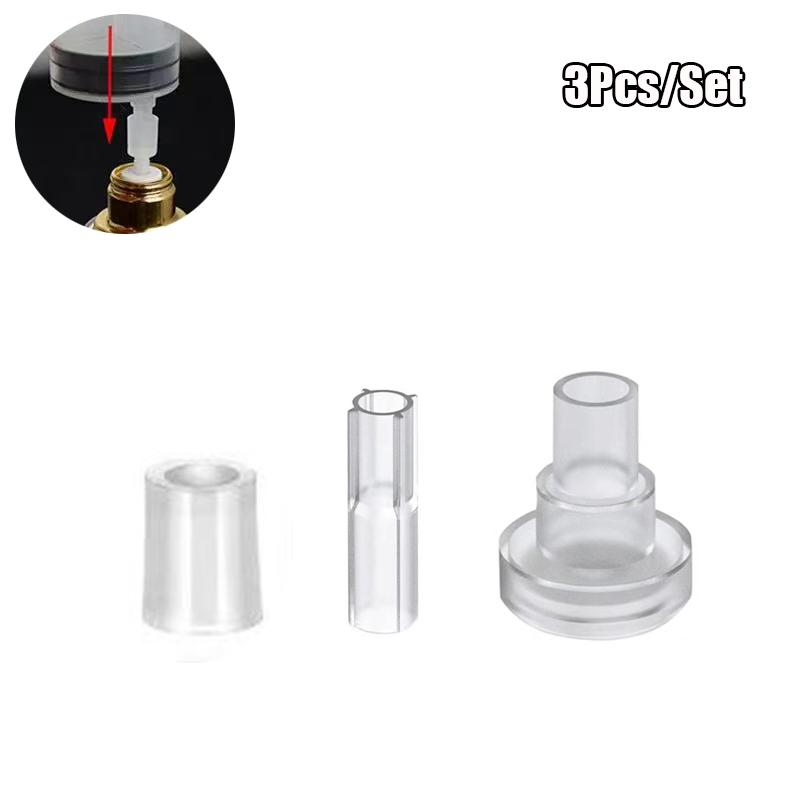 3Pcs Perfume Injection Converter Plastic Refill Adapter Tool For Transfer Liquid To Empty Bottle Travel Cosmetic Diy Accessory