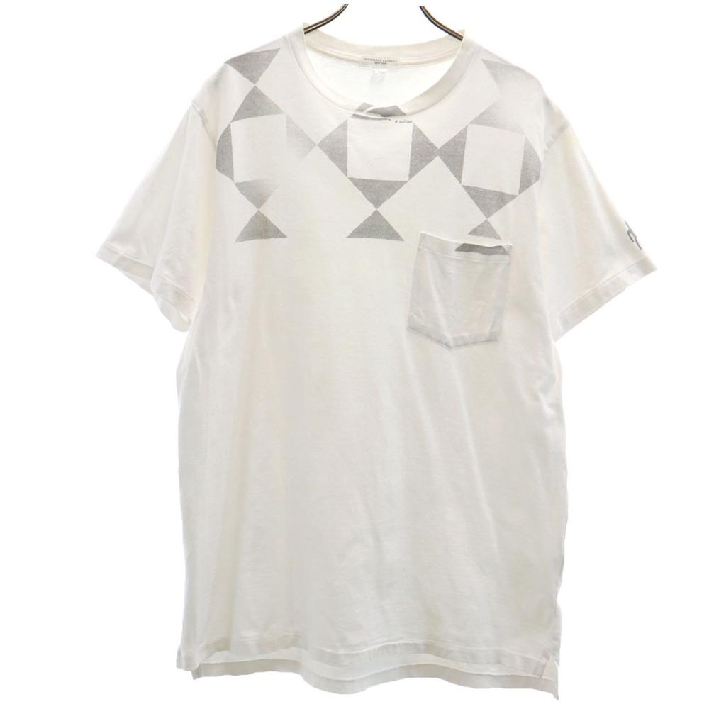 ENGINEERED GARMENTS Kortarmet T-skjorte L off white Poke T Herre Brukt