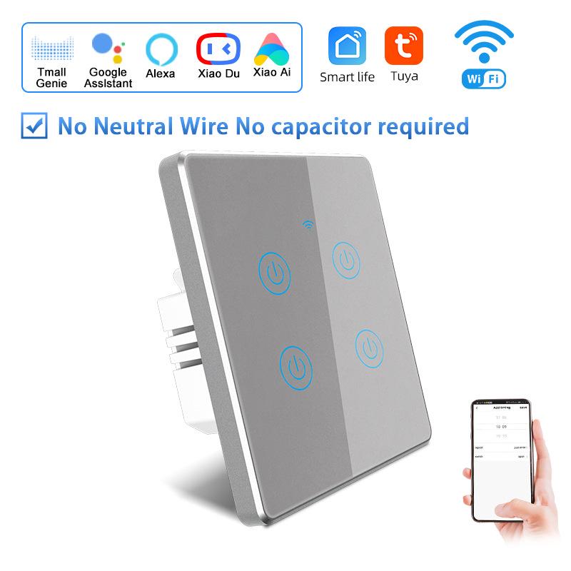 Graffiti EU Smart WiFi Touch Switch with Alexa Voice Control