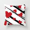 Valentine'S Day Series Patterns Throw Pillow Cover With Short Plush Print For Living Room Sofa Decoration Cushion Cover