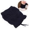 USB Charging Beanie Hat Knitted Dual?Purpose Warm Heated Hat Circle Loop Scarf for Women