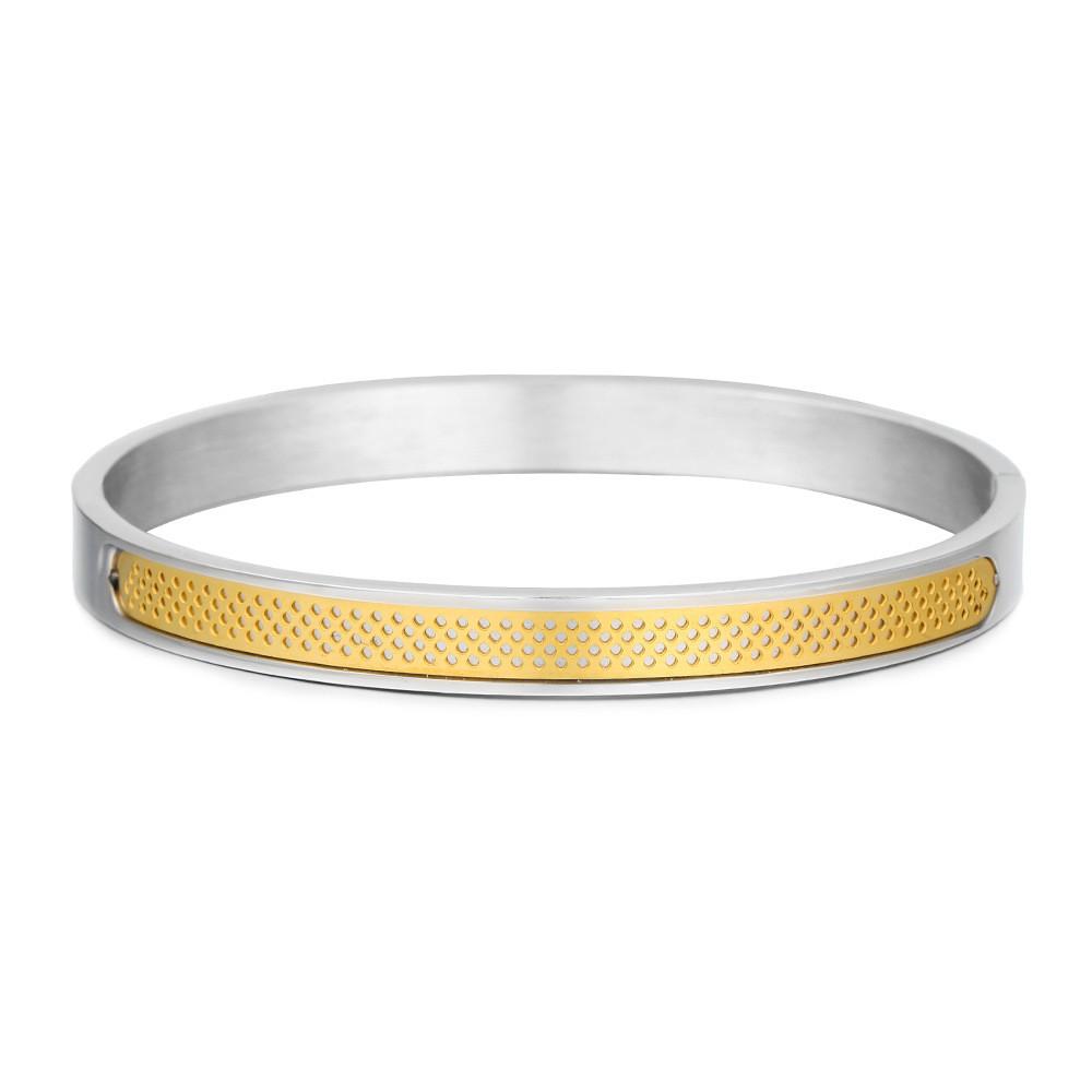 Geometric Crystal Bracelets For Men And Women Handmade Stainless Steel Jewelry Summer 2021