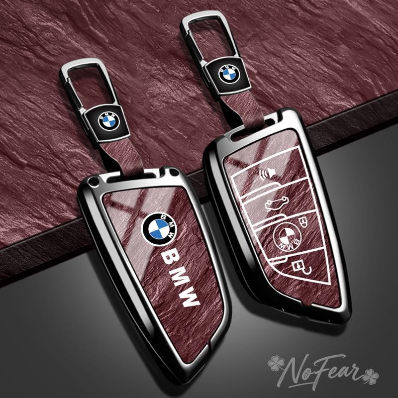 AAAXF1 Car Zinc Alloy Key Shell Key Case Holder Shell For BMW F20 G20 G30 X1 X3 X4 X5 G05 X6 X7 G11 F15 F16 G01 G02 F48 Car stickers