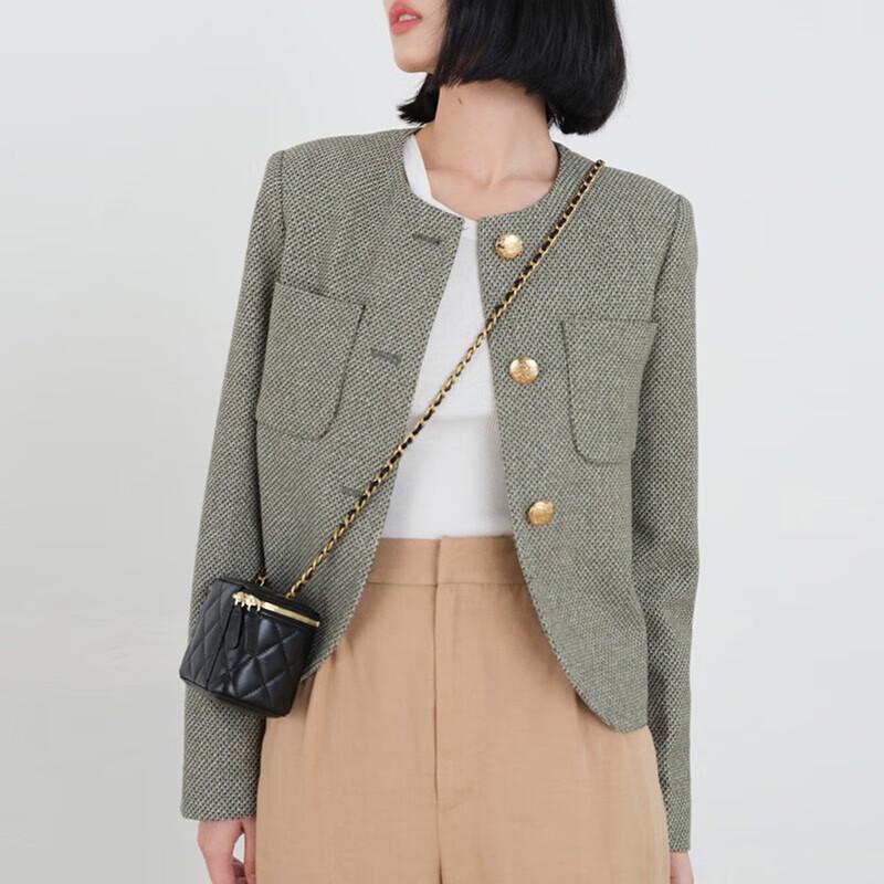 

TATU Women s Cropped Long-Sleeve Jacket M