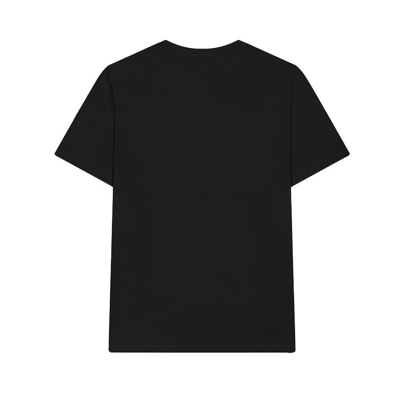 New FILA SS24 T Shirt Men's Jet Black F11M422119FBK