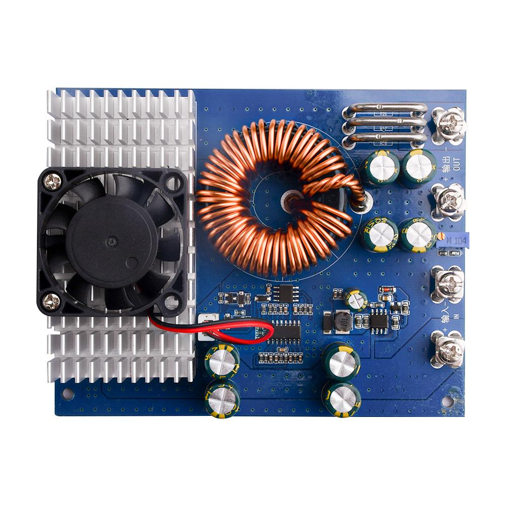50A 1000W Step Down Power Supply Module DC 25V-90V to DC 2.5V-50V Buck Converter Wide Voltage Stabilizers Power Supply Board