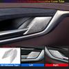 Stainless For BMW 5 Series G30 Car Inner Door Handle Speaker Stereo Cover Trims