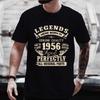 Zabawne Wyprodukowano w 1956 roku 70 Lat Bycia Niesamowitym Vintage Koszulki na 70. Urodziny Męskie Codzienne Luźne Streetwear Koszulka Top Odzież