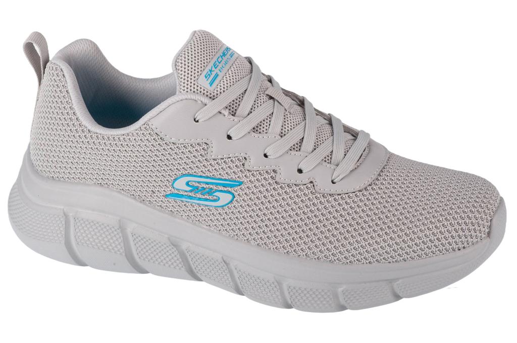 Skechers Bobs B Flex - Chill Edge, Mens Grey Sneakers