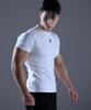 CARMID Logo Muscle Fit Short Sleeve T-Shirt [White]