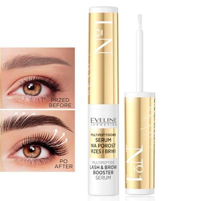 Evelyn Multi Peptide Lash & Brow Booster Serum, 1 Packung, 4ml