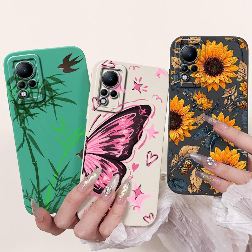 For Infinix Note 11 Case Lovely Cartoon Animal ShockProof Back Cover For Infinix Note 11 Note11 Fundas X663 X663B Phone Shell