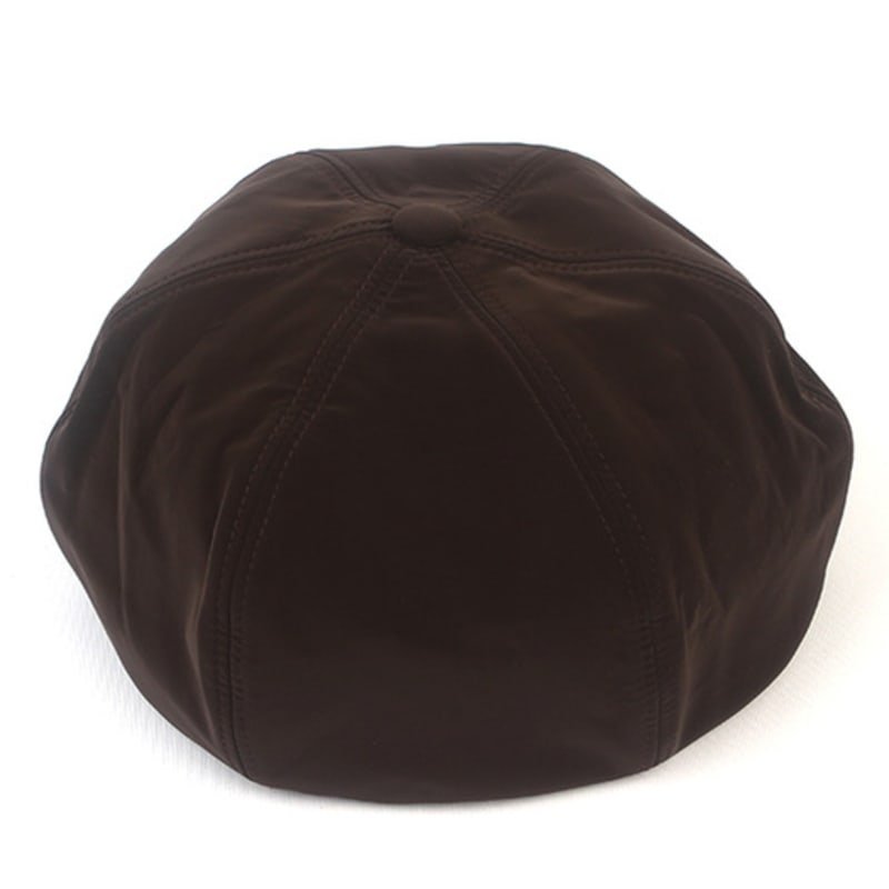 

Universal chemistry Shiny Poly Brown Beret Beret FREE