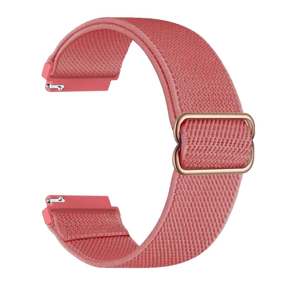 Nylon-Schlaufengurt für Garmin Forerunner 965 55 165 265/Active 6-5/Venu 3-2 Huawei Watch 5-4 Armband für Garmin Approach S50