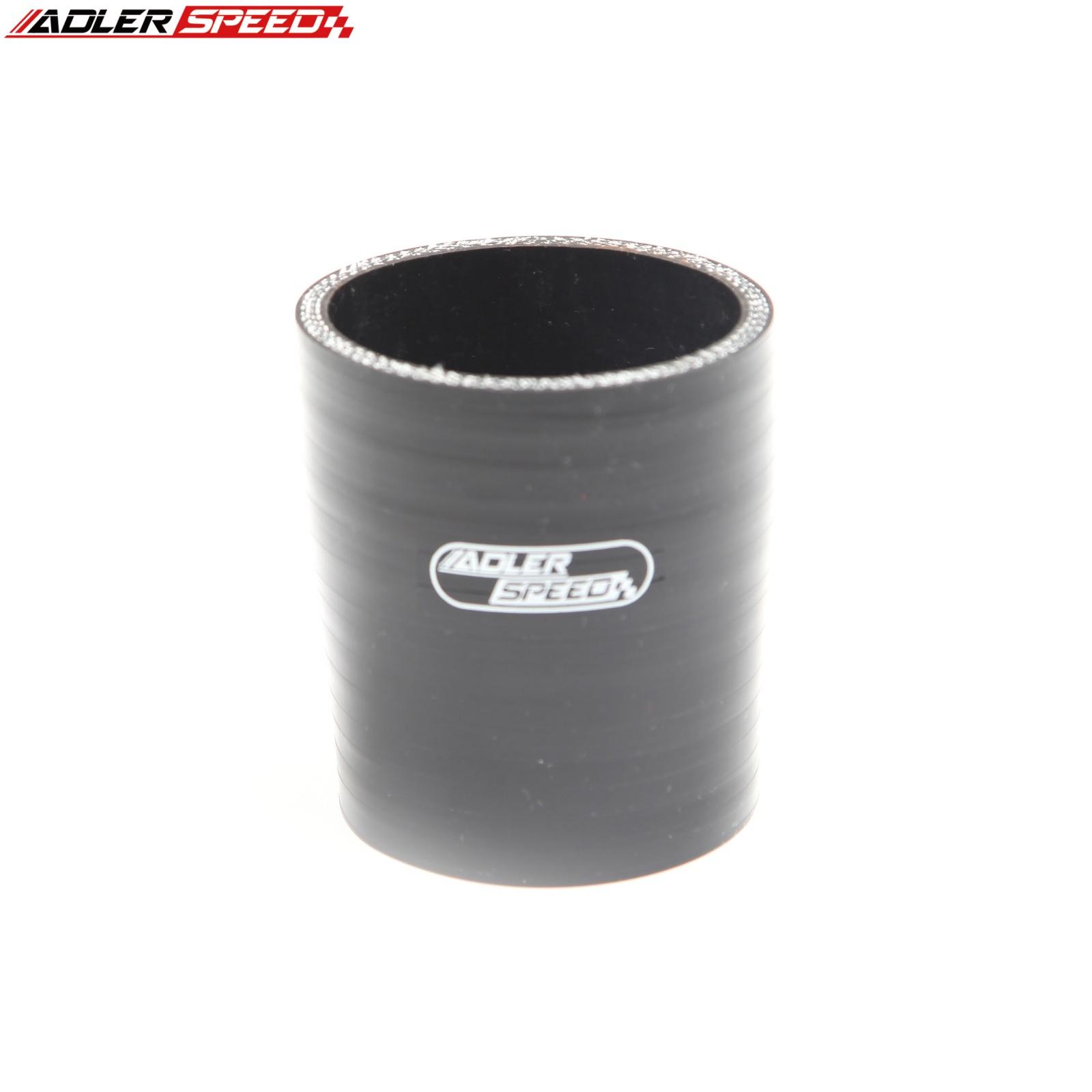 Universal 4 Ply 3.25  -3   (83-76mm) Silicone Hose Coupler Turbo Intercooler Intake Pipe Black