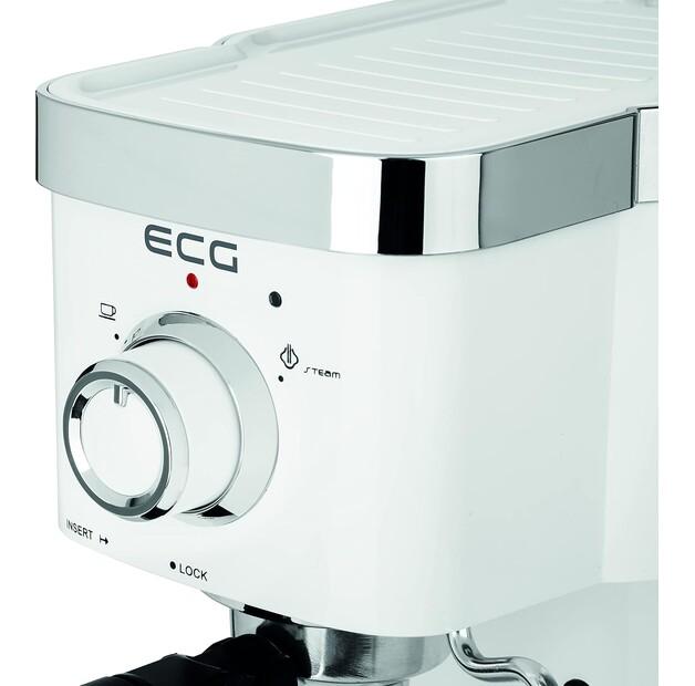 Кофеварка ECG ESP 20301 белая