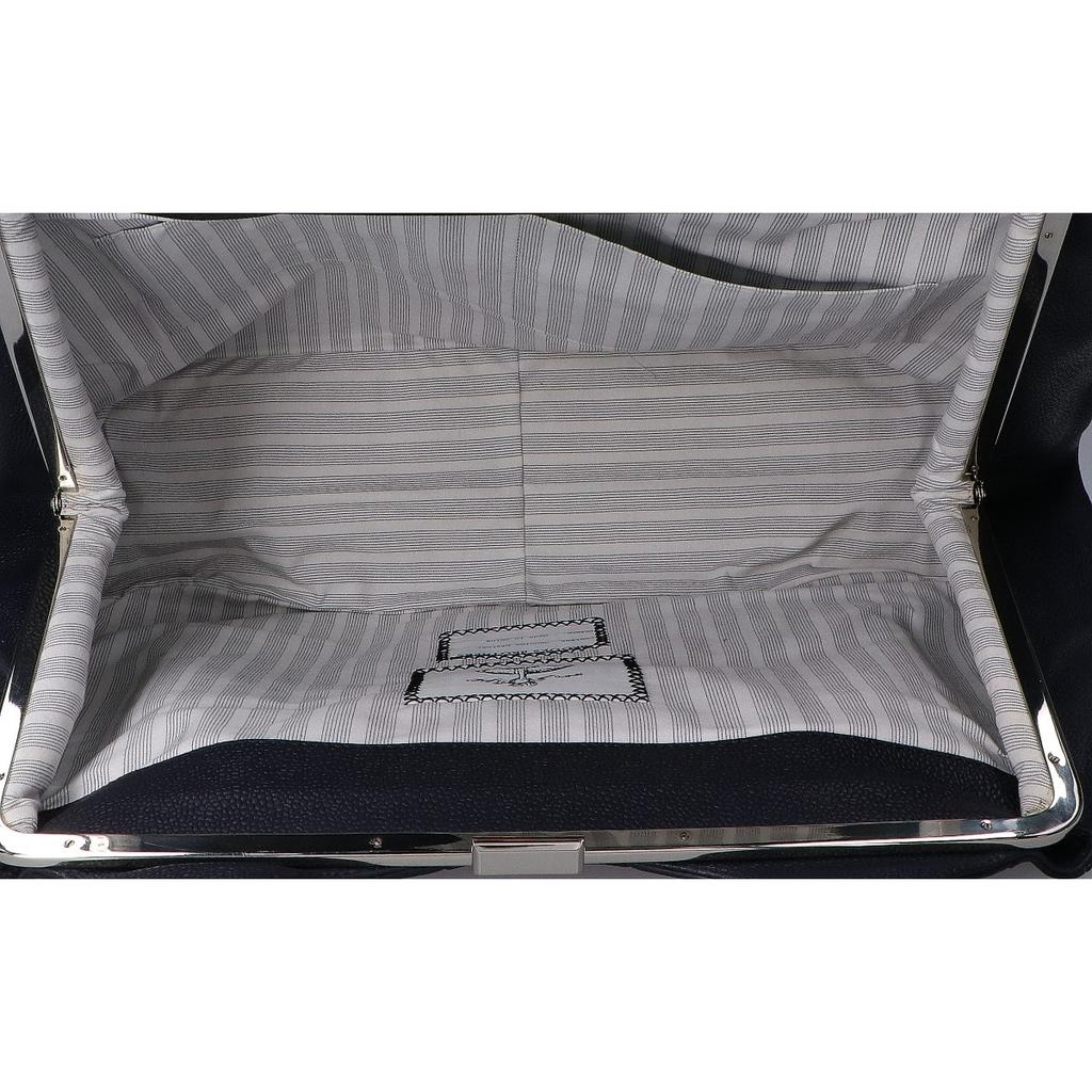 Brooks Brothers [Excellent Condition] Genuine Leather Block Check Leather Tote Bag Navy / RedUsed